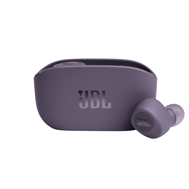 JBL Vibe 100TWS - Purple - True Wireless Earbuds - Hero image number null
